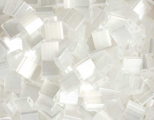 Miyuki -  Tila - Silk White Transparent (50g)