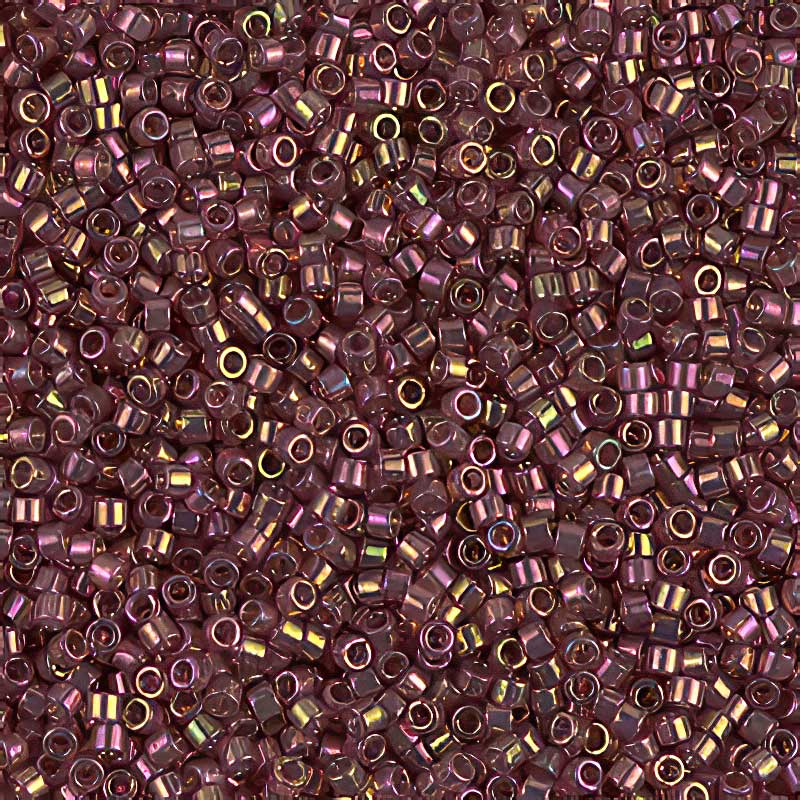 Delica 11/0 Beads - db0103 - Gold Red Luster 5.2g