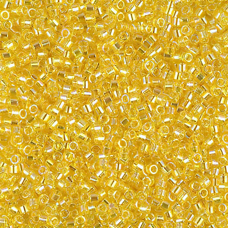 Delica Beads 11/0 - db0171b - Transparent Yellow AB 50g