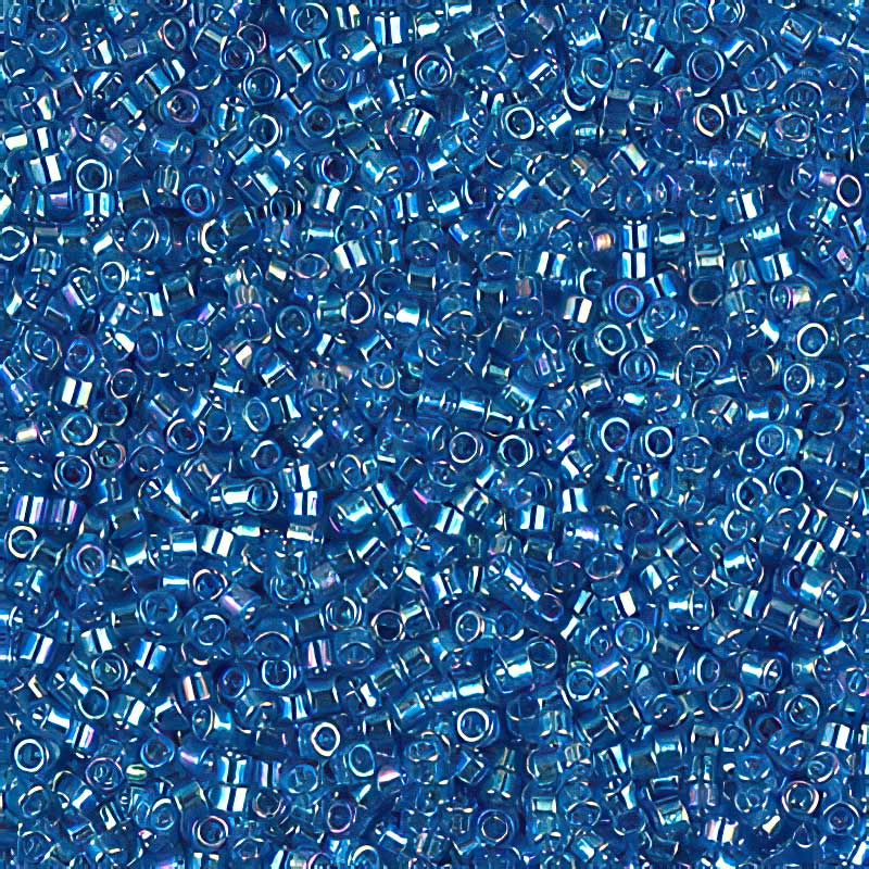 Delica 11/0 Beads - db0177 - Transparent Aquamarine AB 5.2g