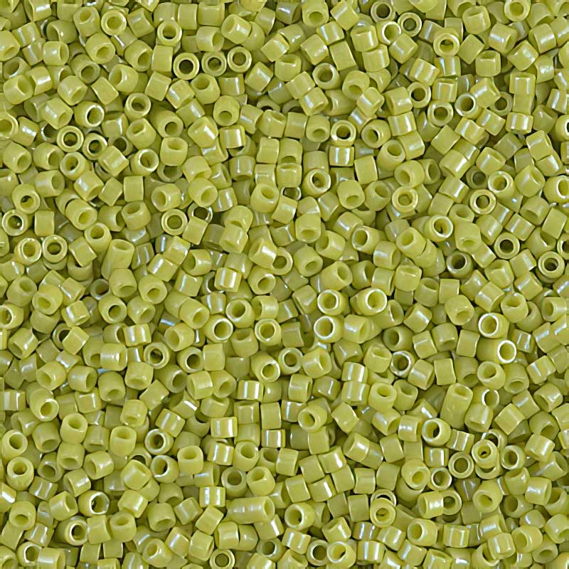 Delica 11/0 Beads - db0262 - Opaque Chartreuse Luster 5.2g