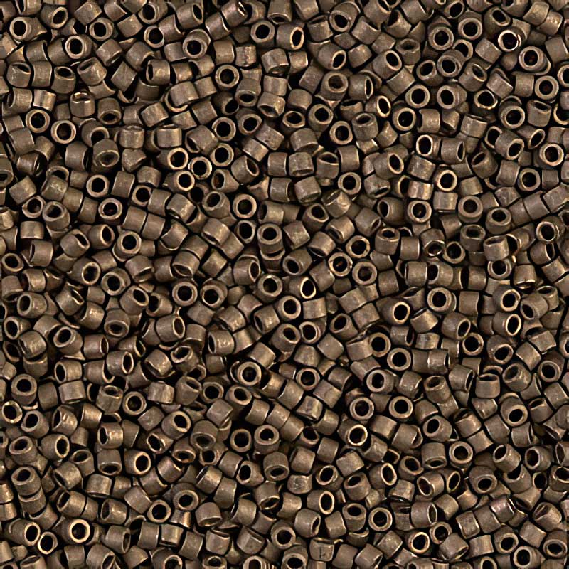 Delica Beads 11/0 - db0322b - Matte Metallic Gold 50g