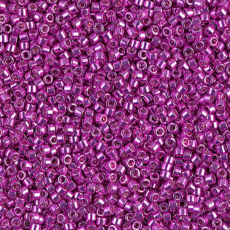Delica Beads 11/0 - db0425b - Galvanized Hot Pink 50g
