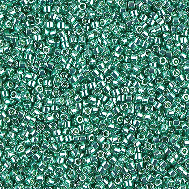 Delica Beads 11/0 - db0426b - Galvanized Merry Mint 50g