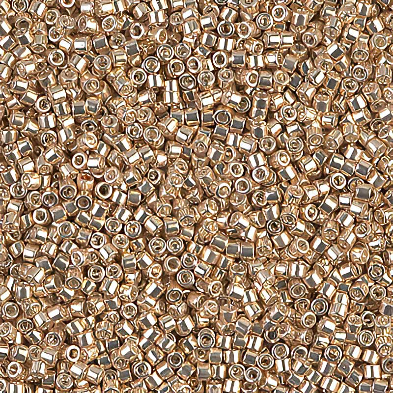 Delica Beads 11/0 - db0433b - Galvanized Champagne 50g