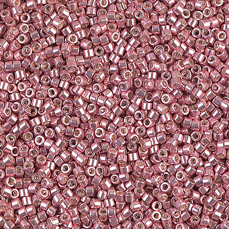 Delica Beads 11/0 - db0435b - Galvanized Pink Blush 50g