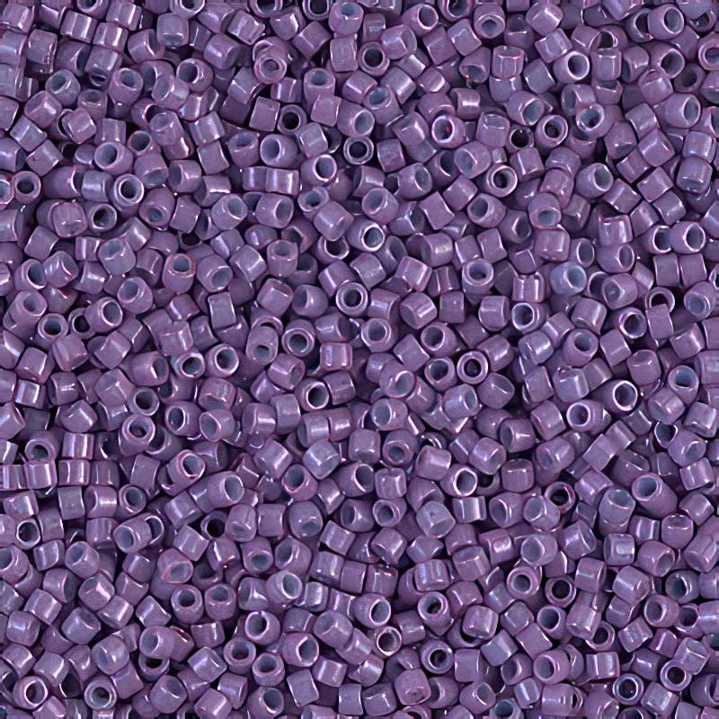 Delica 11/0 Beads - db0660 - Dyed Opaque Dark Orchid 5.2g