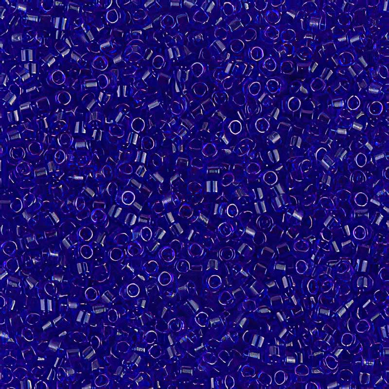 Delica 11/0 Beads - db0707 - Transparent Sapphire 5.2g