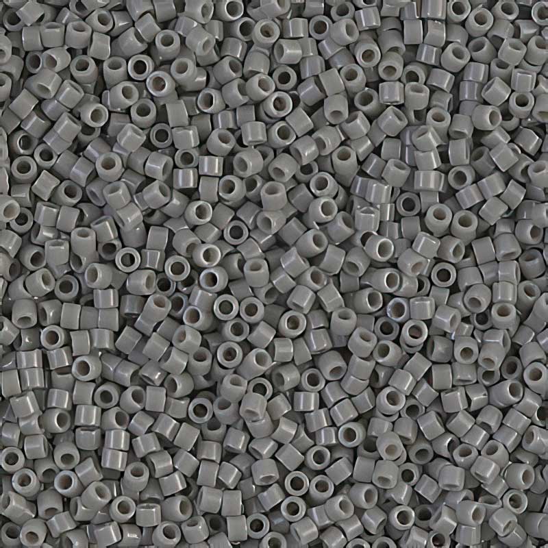 Delica Beads 11/0 - db0731b - Opaque Grey 50g
