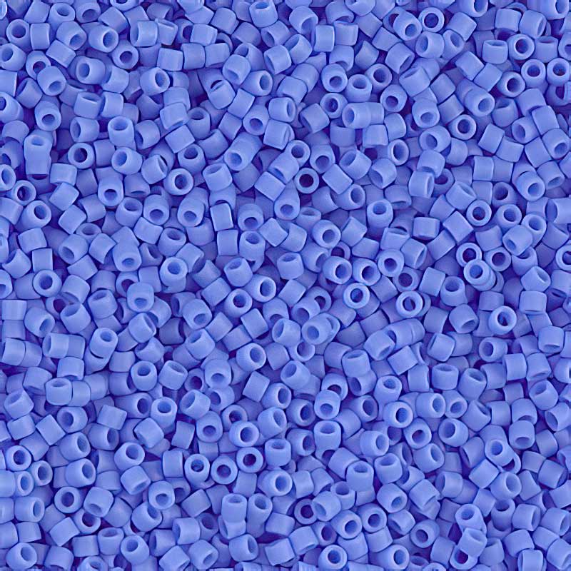 Delica Beads 11/0 - db0760b - Matte Opaque Light Sapphire 50g