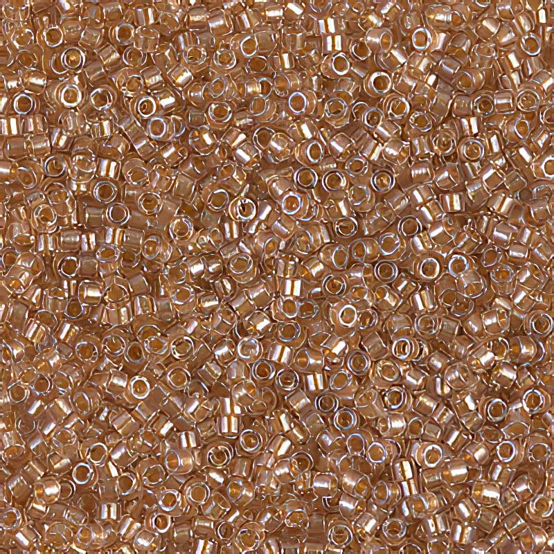 Delica 11/0 Beads - db0901 - Sparkling Gold Lined Crystal 5.2g