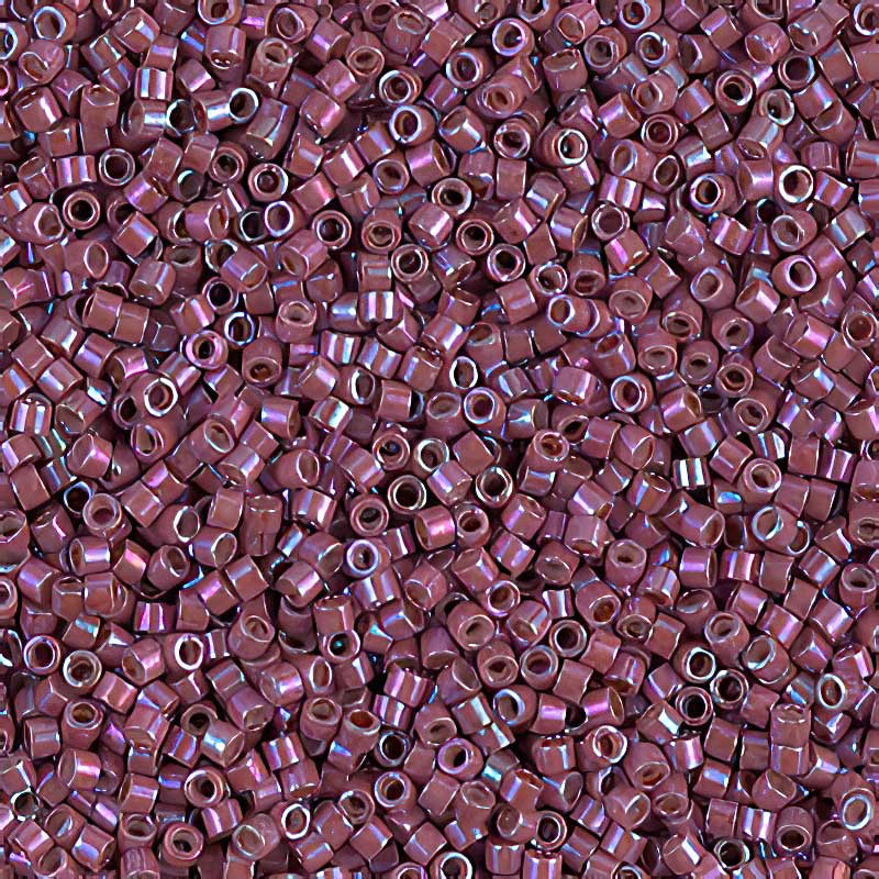 Delica Beads 11/0 - db1015b - Metallic Raspberry Gold Iris 50g
