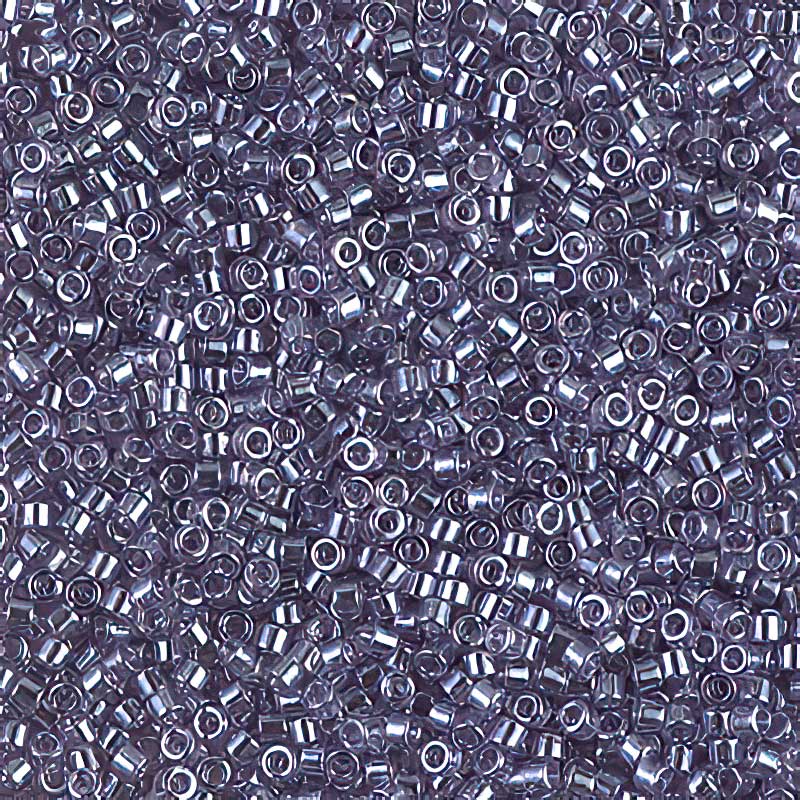 Delica Beads 11/0 - db1225b - Transparent Light Amethyst Lustre 50g