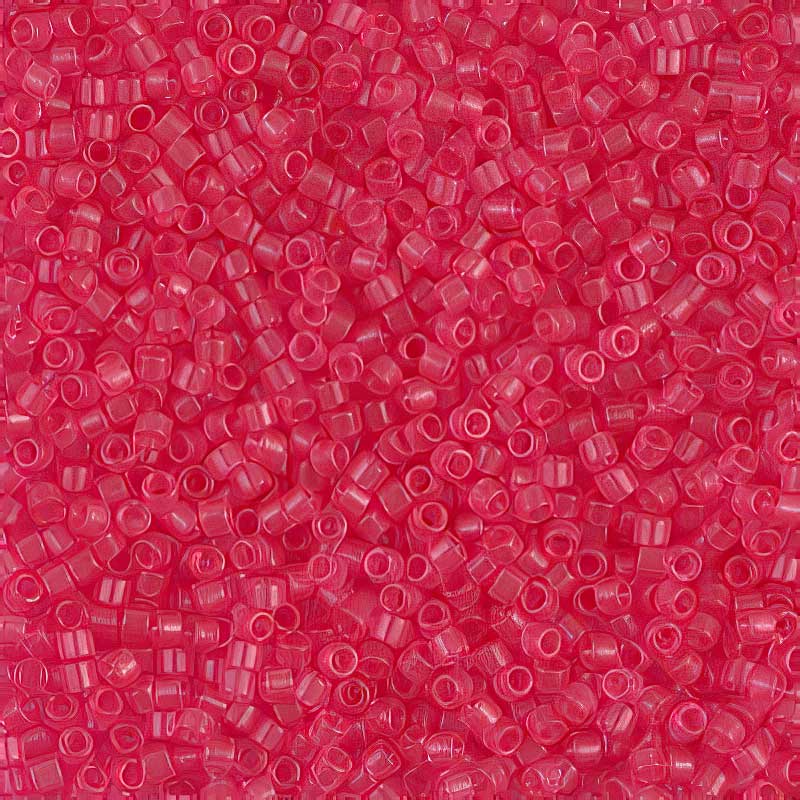 Delica 11/0 Beads - db1308 - Transparent Pink Bubble Gum 5.2g