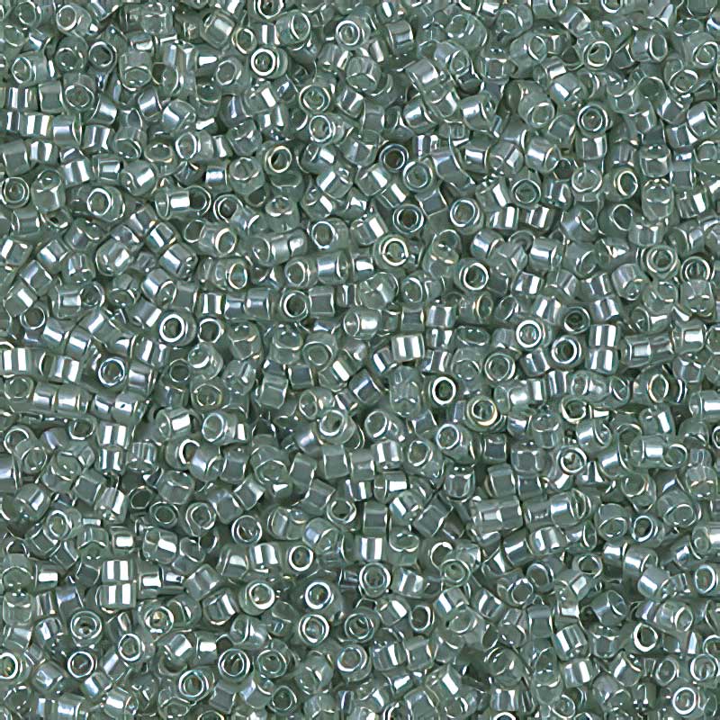 Delica Beads 11/0 - db1484b - Transparent Light Green Moss Luster 50g