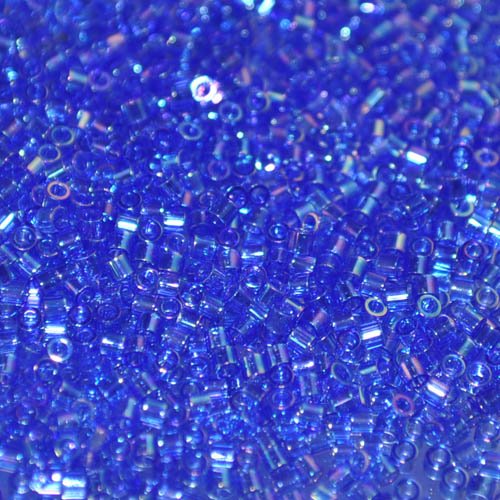 Delica Beads 15/0 - db15-0178b - Cobalt Blue Transparent AB 50g