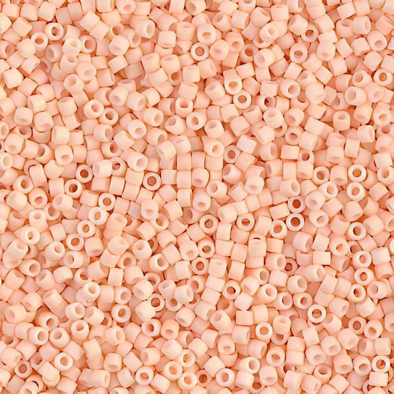 Delica 11/0 Beads - db1512 - Matte Opaque Light Peach 5.2g