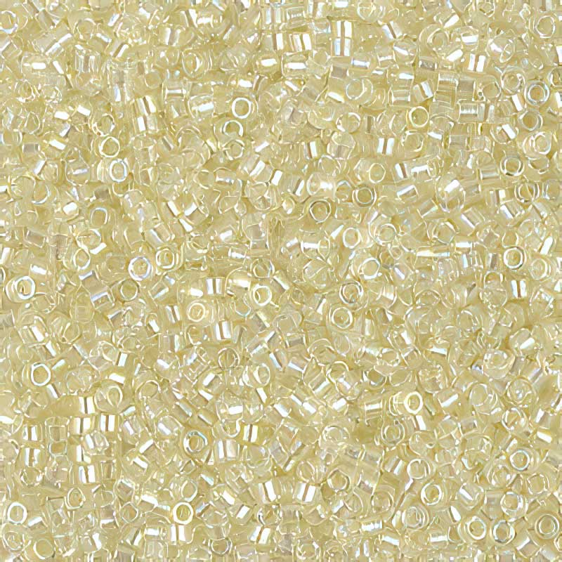 Delica 11/0 Beads - db1676 - Pearl Lined Pale Yellow AB 5g