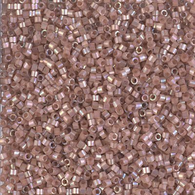 Delica 11/0 Beads - db1879 - Silk Inside Dyed Beige AB 5.2g