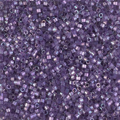 Delica Beads 11/0 - db1881b - Silk Inside Dyed Dark Orchid AB 50g