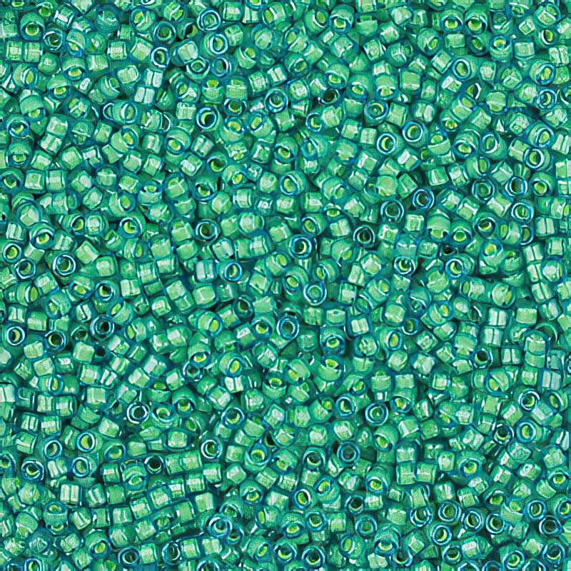 Delica Beads 11/0 - db2053b - Luminous Mermaid Green 50g