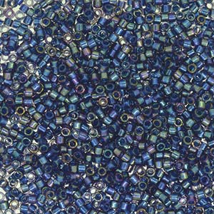 Delica 11/0 Beads - db2386 - Inside Colour Midnight Blue 5.2g
