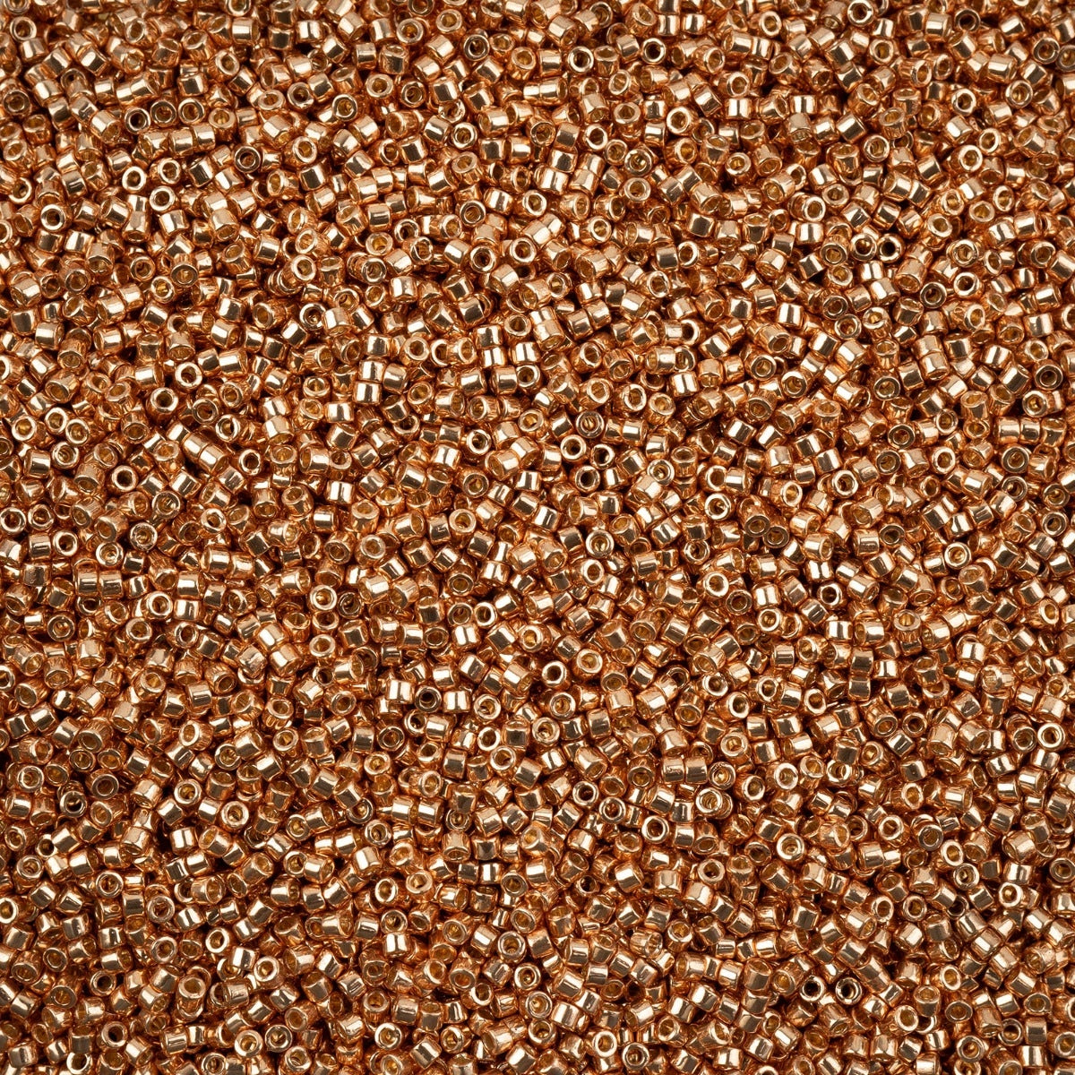 Delica 11/0 Beads - db2518 - Duracoat Galvanized Metallic Bright Gold 5.2g