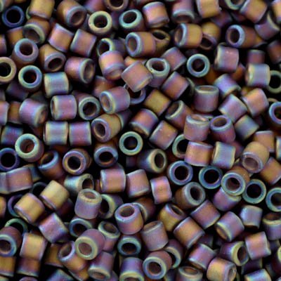 Delica 8/0 Beads - dbl0869 - Matte Transparent Mauve AB 10g