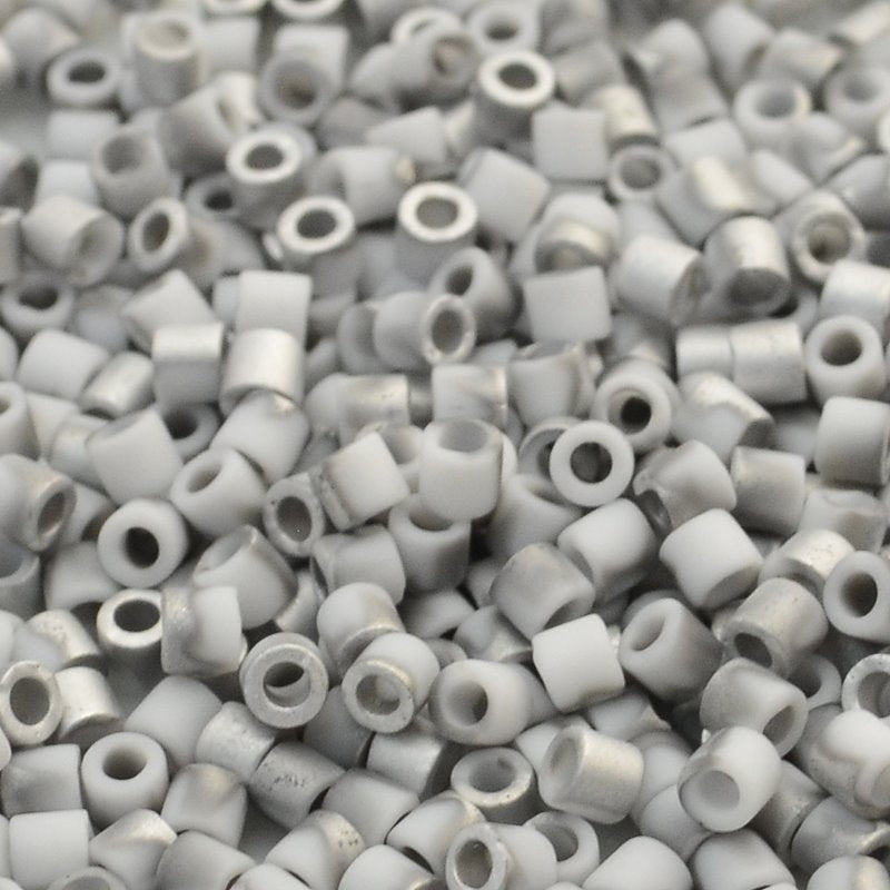 Delica 8/0 Beads - dbl2204 - Matte Crystal Labrador 5g