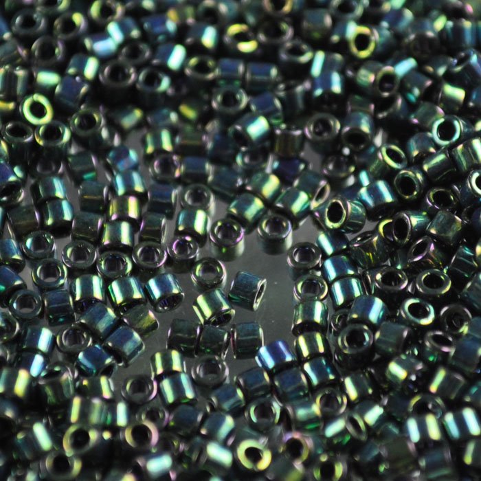 Delica Beads 10/0 - dbm0027b - Teal Metallic Luster 50g