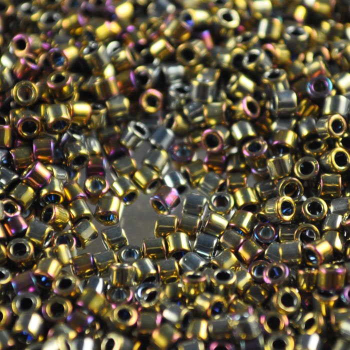 Delica Beads 10/0 - dbm0029b - Purple Metallic Gold 50g