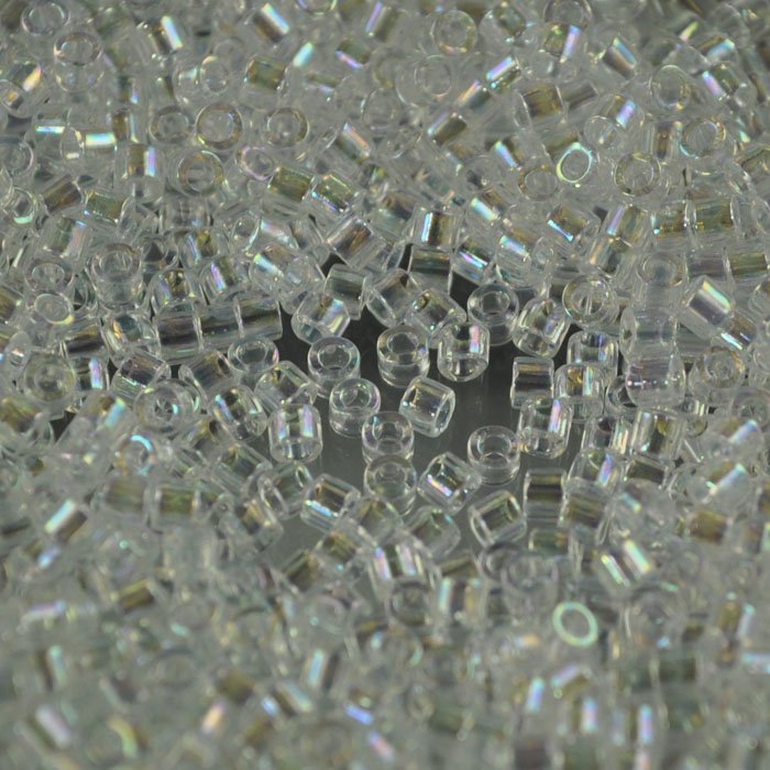Delica 10/0 Beads - dbm0051 - Crystal AB 5.2g