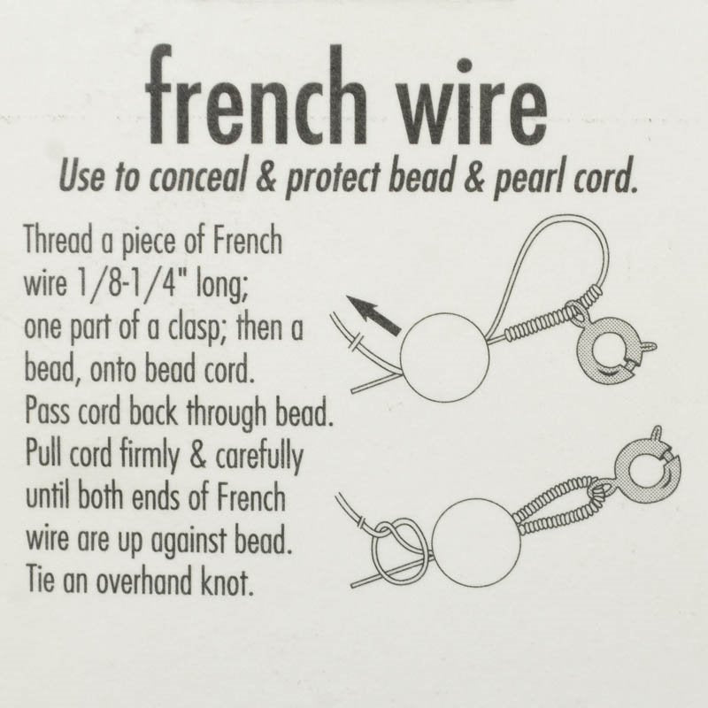 French Wire -  Fine - Goldplated (Pack)