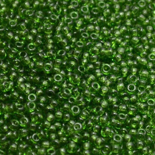 Miyuki Seed Beads 11/0 - mb11-0158 - Transparent Leaf Green 22g