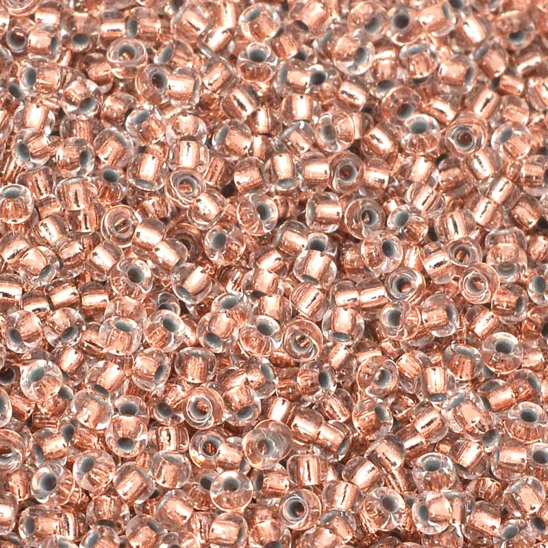 Miyuki Seed Beads 11/0 - mb11-0197 - Copper Lined Crystal 10g