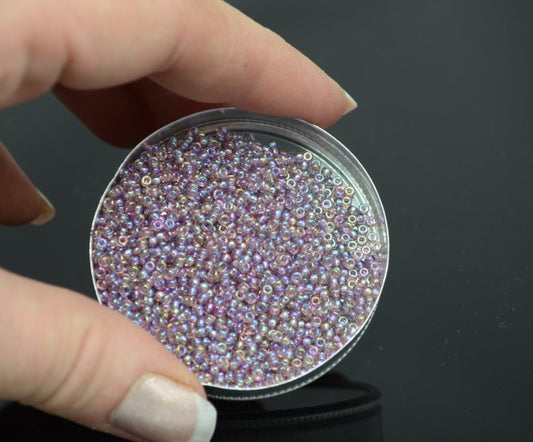 Miyuki Seed Beads 11/0 - mb11-0256 - Transparent Lilac AB 10g