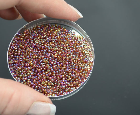 Miyuki Seed Beads 11/0 - mb11-0257 - Transparent Topaz AB 10g