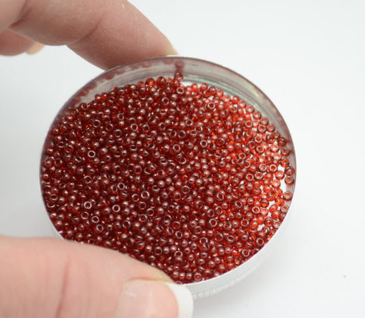 Miyuki Seed Beads 11/0 - mb11-0304 - Garnet Gold Luster 22g