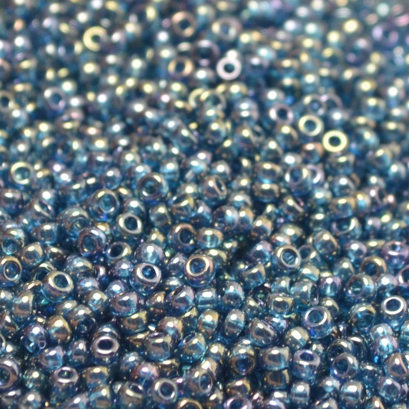 Miyuki Seed Beads 11/0 - mb11-0305 - Montana Blue Gold Luster 10g