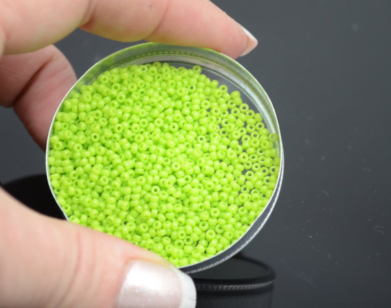 Miyuki Seed Beads 11/0 - mb11-0416 - Opaque Chartreuse 22g