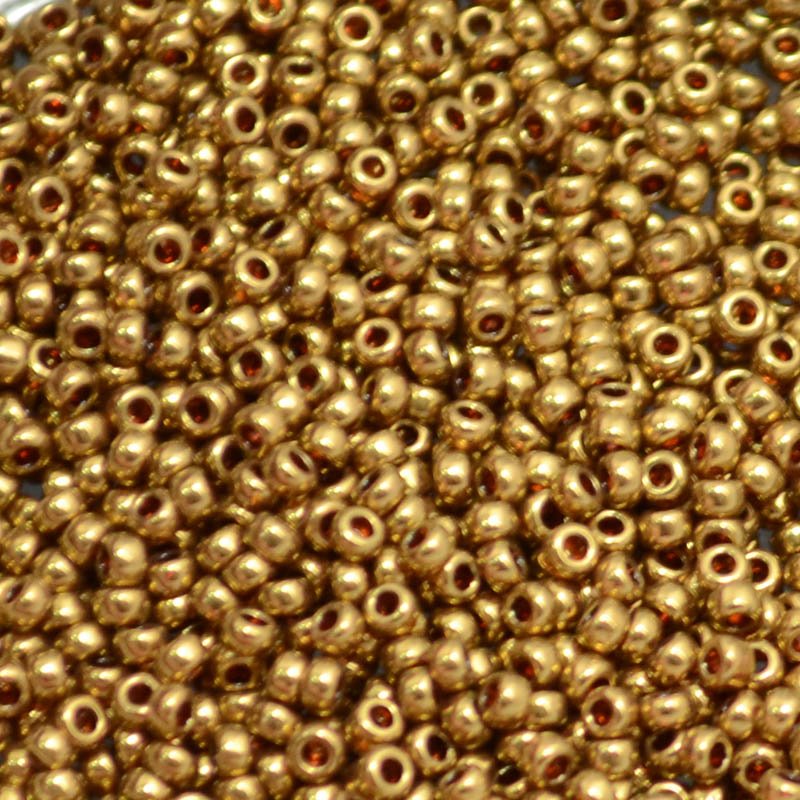 Miyuki Seed Beads - 11/0 - Metallic Light Bronze -mb11-0457Lb250- 250g