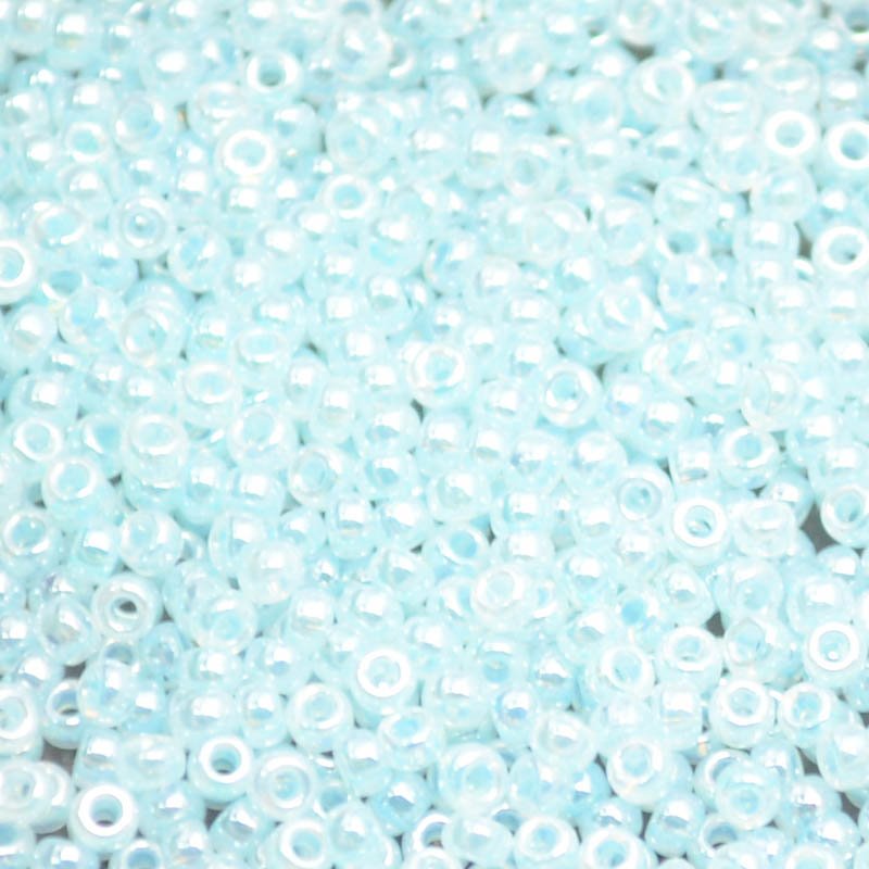 Miyuki Seed Beads - 11/0 - Light Aqua Ceylon -mb11-0522b250- 250g