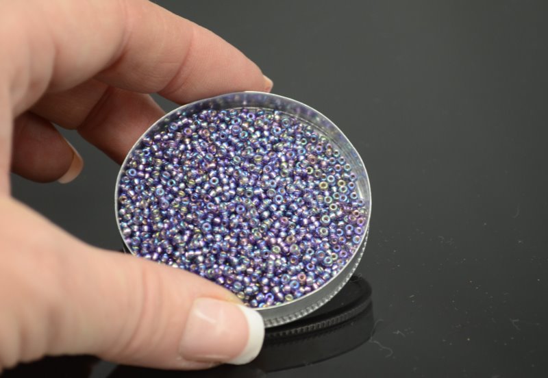 Miyuki Seed Beads 11/0 - mb11-1024 - Silver Lined Amethyst AB 10g