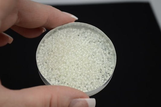 Miyuki Seed Beads 11/0 - mb11-1920 - Semifrosted White Lined Crystal 10g