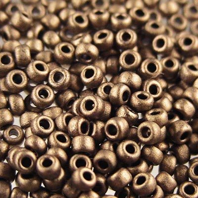 Miyuki Seed Beads 11/0 - mb11-2006 - Matt Metallic Dark Bronze 22g