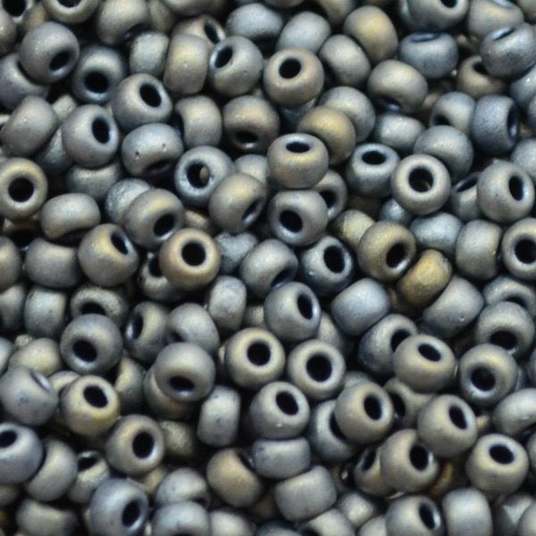 Miyuki Seed Beads 11/0 - mb11-2012 - Matte Metallic Tawny Gray 10g