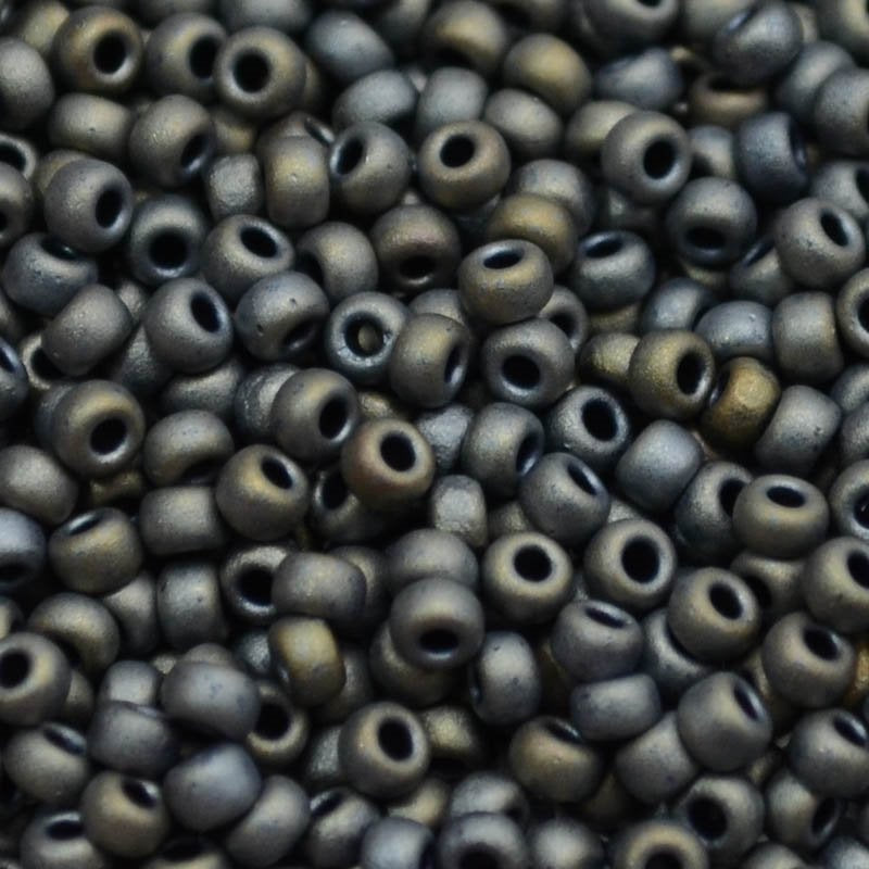 Miyuki Seed Beads - 11/0 - Matte Metallic Tawny Gray -mb11-2012b250- 250g