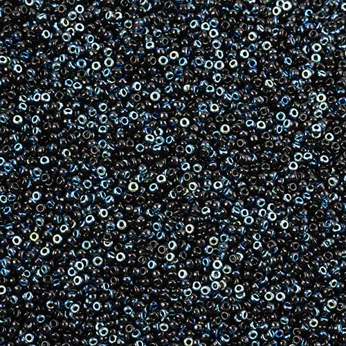 Miyuki Seed Beads 11/0 - mb11-4555 - Black AB 22g