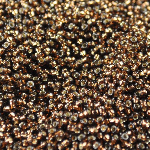 Miyuki Seed Beads 15/0 mb15-0005d - Silver Lined Root Beer