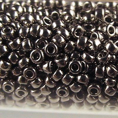 Miyuki Seed Beads 15/0 - mb15-0190 - Steel 5g